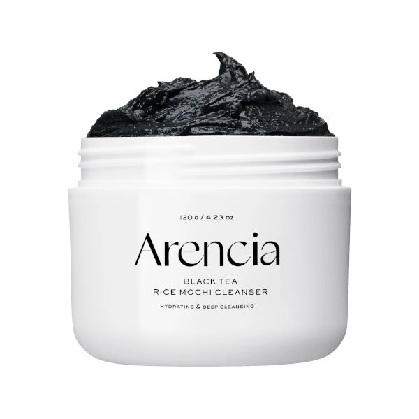 Arencia Black Tea Rice Mochi Cleanser - 120g