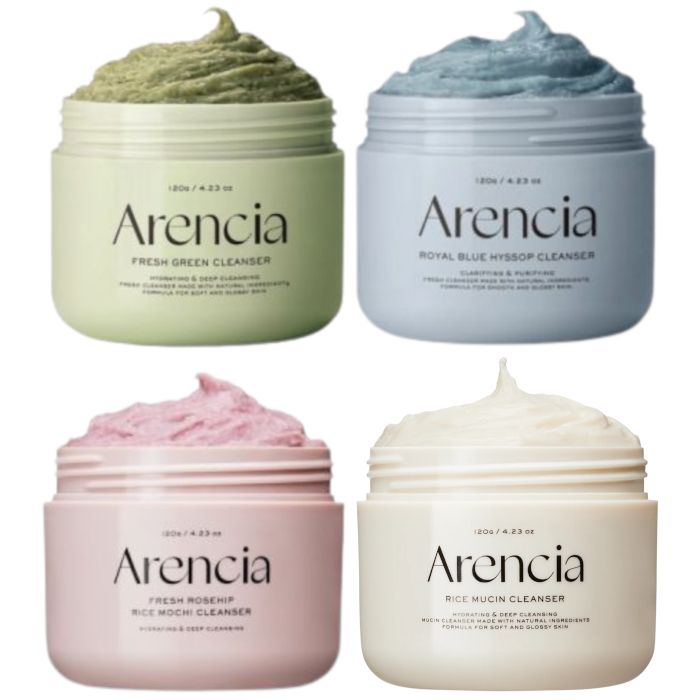 Arencia Fresh Rice Mochi Cleanser Collection Set