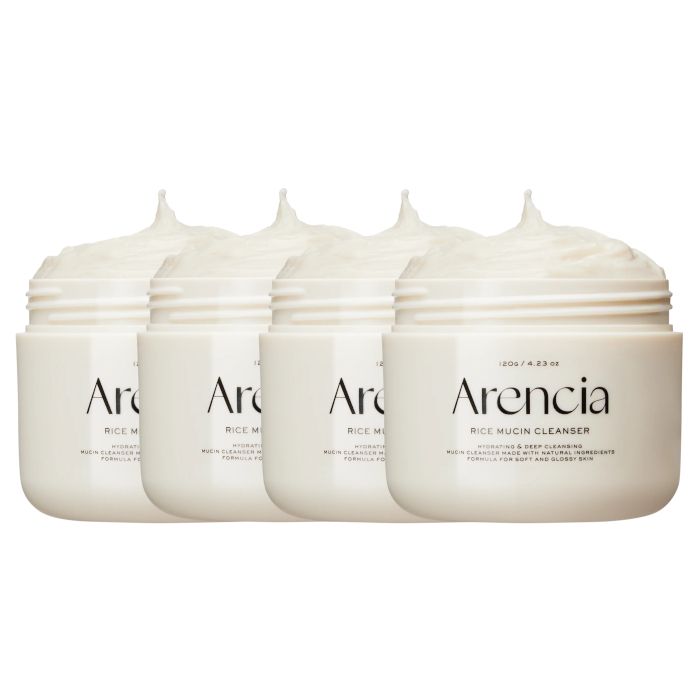 Arencia Fresh Rice Mucin Cleanser - 120g (4ea) Set