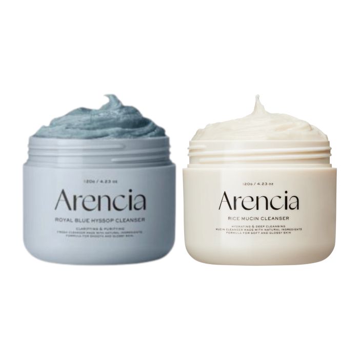 Arencia Fresh Royal Blue Rice & Rice Mucin Mochi Cleanser - 120g