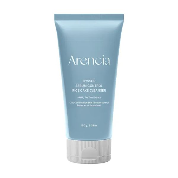 Arencia Hyssop Sebum Control Rice Cake Cleanser - 150g