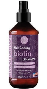 arganatural Hair Leave In Conditioner & Detangler With Thickening Biotin