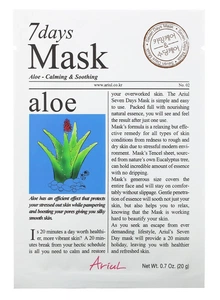 Ariul 7 Days Mask Aloe Calming & Soothing