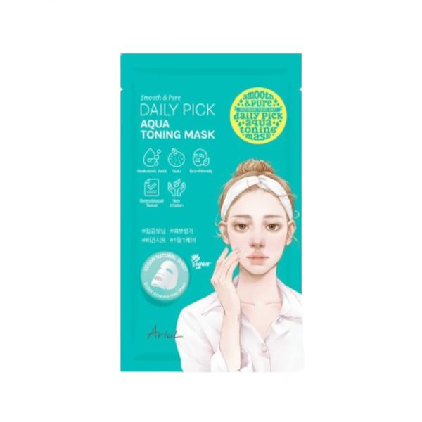 Ariul Smooth & Pure Daily Pick Aqua Toning Mask - 1pc