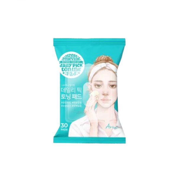 Ariul Stress Relieving Daily Pick Toning Pad - 30pcs