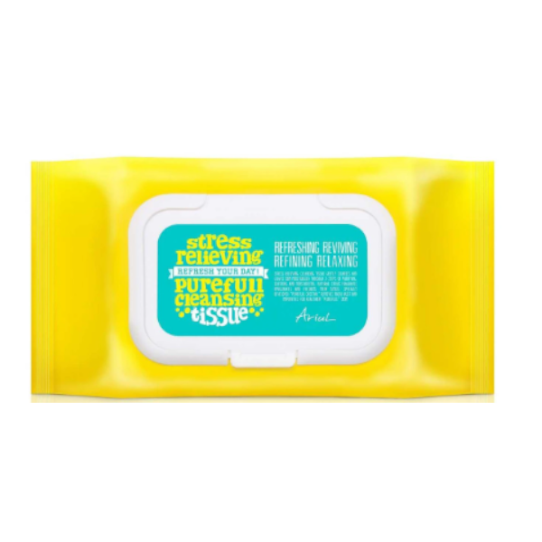 Ariul Stress Relieving Purefull Cleansing Tissue - 80sheets