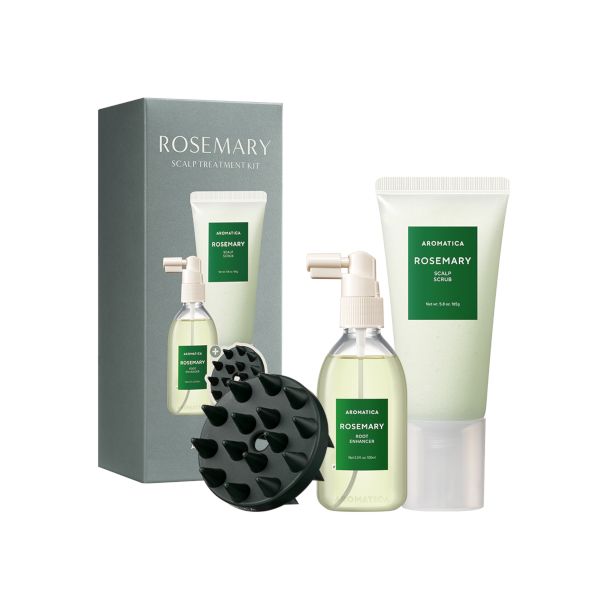 aromatica Rosemary Scalp Treatment Kit - 1 set (3 items)