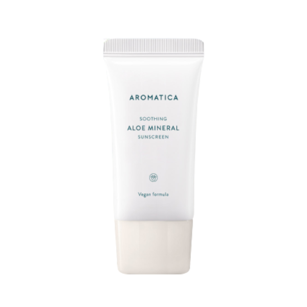 aromatica Soothing Aloe Mineral Sunscreen SPF50+/PA++++ - 50g