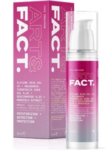 ART&FACT. Glycine Soja Oil 3%+macadamia Ternifolia Seed Oil 0,8% + Niacinamide 0,5% + Rhodiola Extract Lamellar
