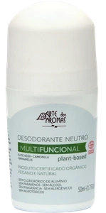 Arte dos Aromas Desodorante Neutro Certificado Orgânico Ecocert Cosmos