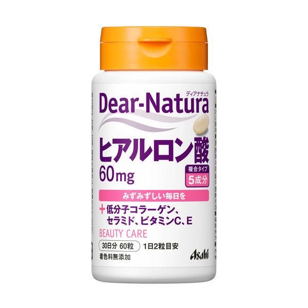 Asahi Dear Natura Hyaluronic Acid 60mg 30 Days Supply - 60 tablets