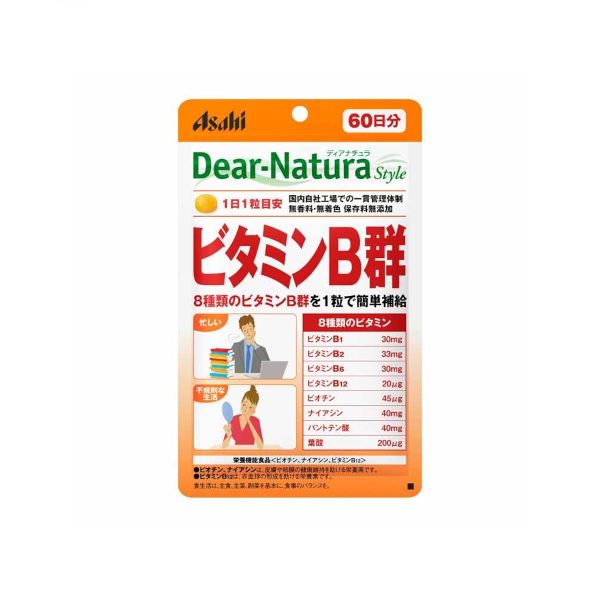 Asahi Dear Natura Style Vitamin B 60 Days Supply - 60 tablets