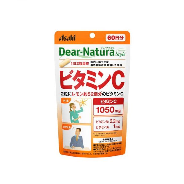 Asahi Dear Natura Style Vitamin C 60 Days Supply - 120 tablets