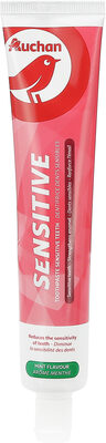 Auchan - dentifrice - soins sensibles - dents sensibles - 75ml