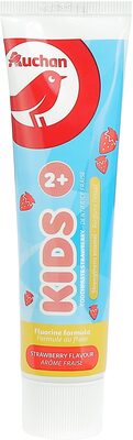 Auchan kids dentifrice - fraise - enfants 2 + - 50ml