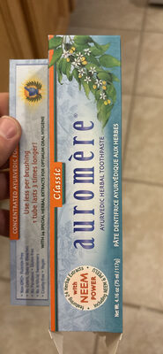 Classic Ayurvedic Herbal Toothpaste