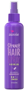 Aussie Sprunch Non-aerosol Hairspray With Jojoba Oil & Sea Kelp For Curly Hair