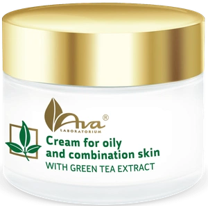 Ava Laboratorium Cream With Green Tea Extract Oily And Combination Skin
