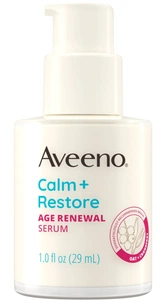 Aveeno Calm & Restore Age Renewal Anti Aging Face Serum