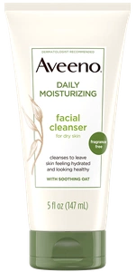 Aveeno Daily Moisturizing Facial Cleanser With Soothing Oat