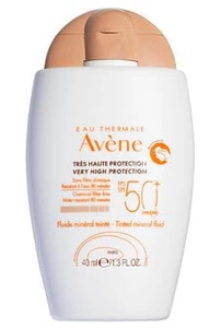 Avene Tinted Mineral Sunscreen Fluid Spf 50