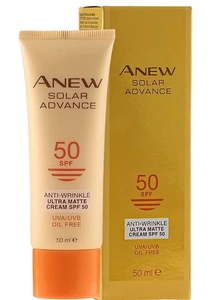 Avon Anew Anew Solar Advance SPF 50 Anti-wrinkle Ultra Matte Sun Cream