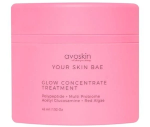 Avoskin Your Skin Bae Glow Concentrate Treatment Polypeptide + Multi Probiome + Acetyl Glucosamine + Red Algae