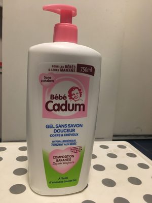 Gel sans savon corps et cheveux