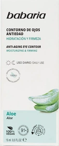 Babaria Contorno De Ojos Aloe