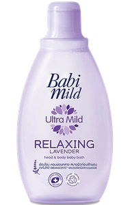 Babi Mild Ultra Mild Relaxing Lavender Head And Body Baby Bath