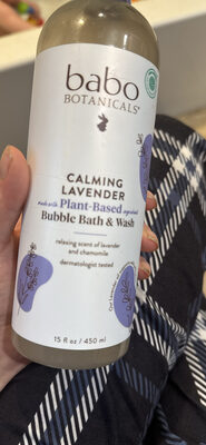Calming Lavender Bubble Bath & Wash