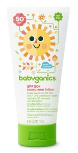 Babyganics Mineral Based Sunscreen Lotion Spf 50+