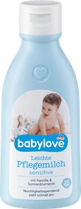 Babylove Leichte Pflegemilch Sensitive