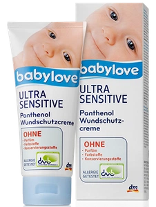 Babylove Ultra Sensitive Panthenol Wundshutzcreme