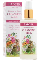 Badger Organic Rose Cleansing Milk