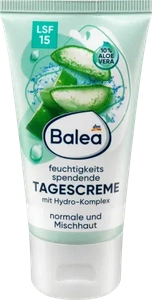 Balea Feuchtigkeits Spendende Tagescreme SPF15