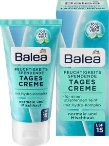 Balea Tagescreme Feuchtigkeitsspendende Tagespflege
