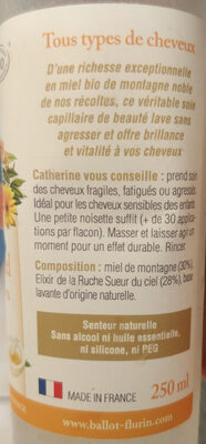 Shampoing Douceur de miel