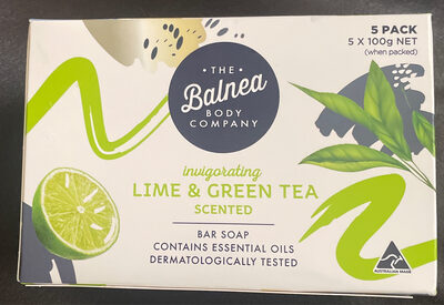 Lime & Green Tea Bar Soap