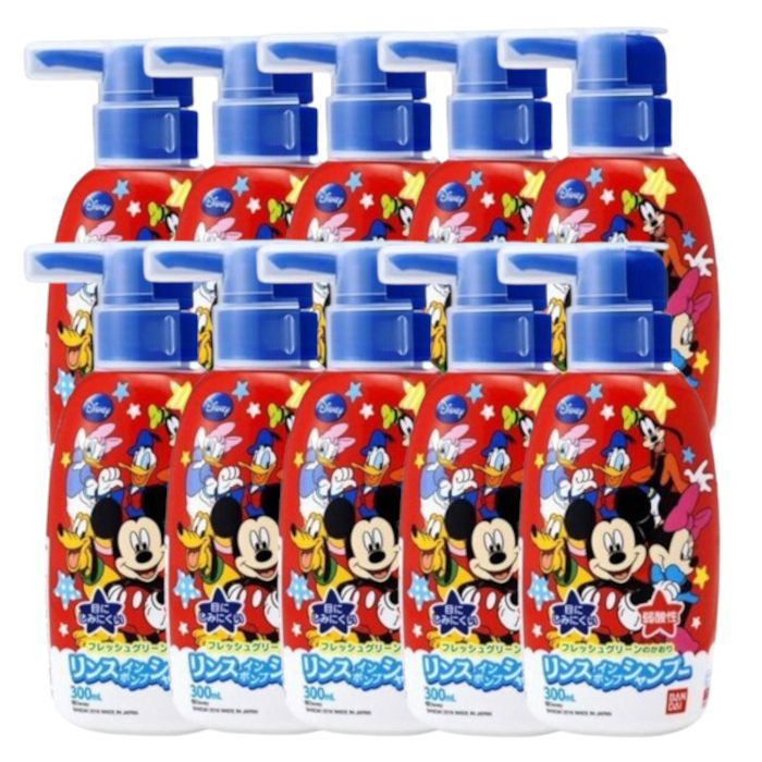 Bandai All in One Bubble Shower Gel - 300ml - Mickey & Friends (10ea) Set