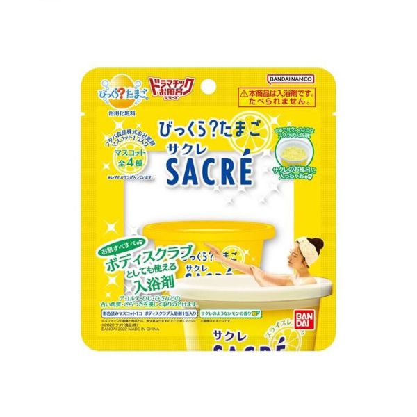 Bandai Bikkura Egg DX Dramatic Bath Series Sacre Lemon scent like Sacre - 1 pc