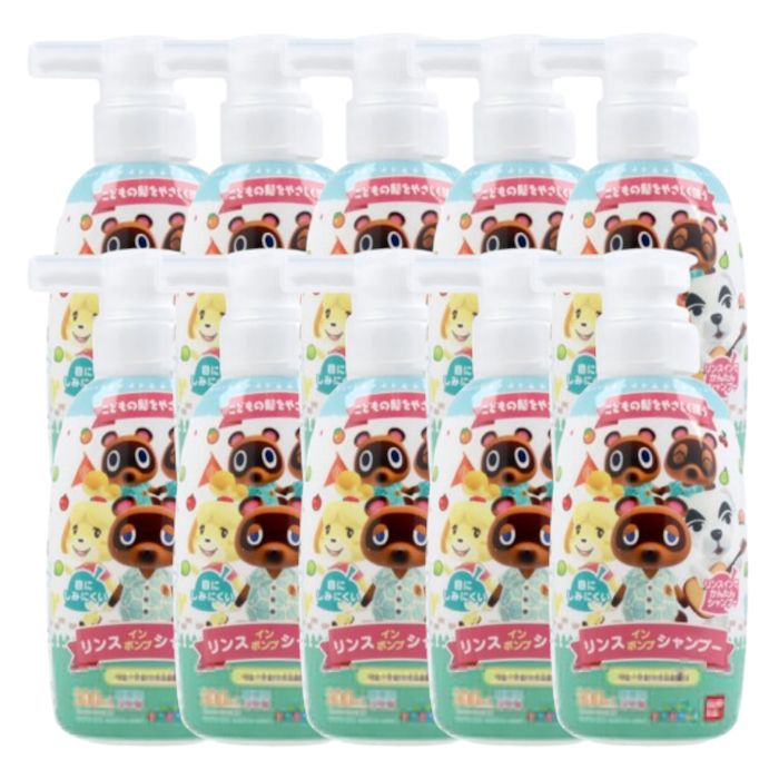 Bandai Bottled Bubble Bath Salt - 300ml - Animal Forest (10ea) Set"