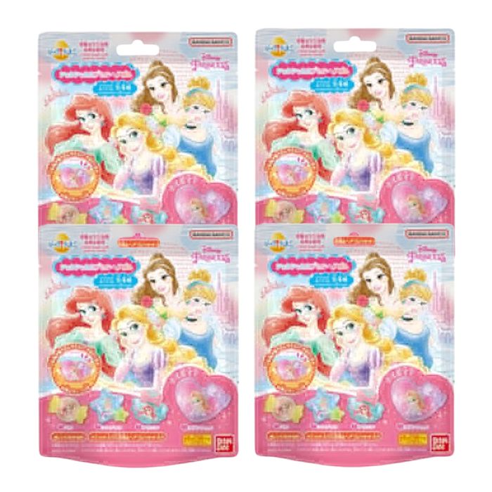Bandai Disney Princess Hair Band Bath Ball - 1 pc (4ea) Set"