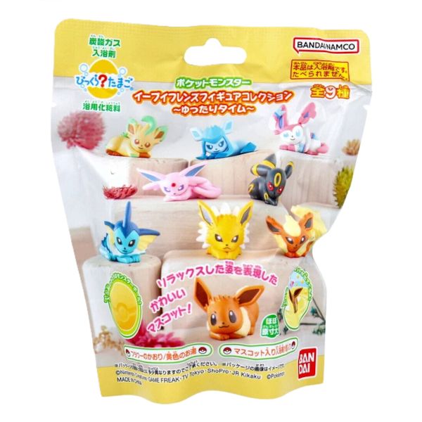 Bandai Eevee Friends Surprised? Bath Ball - 1 pc