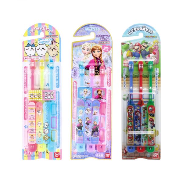 Bandai Kids Tooth Brush - 3 pcs