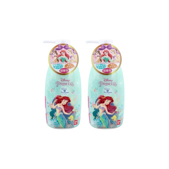 Bandai Rinse-in Shampoo - 300ml - Disney Princess (2ea) Set"