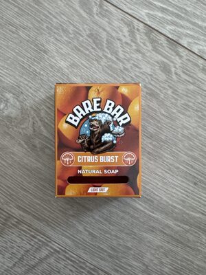 Bare Bar Citrus Burst Natural Soap
