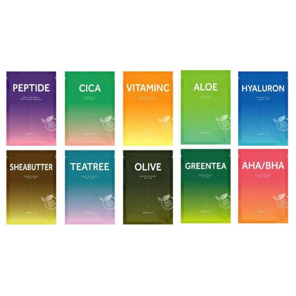 BARULAB The Clean Vegan Mask (Multi) Pack - 10pcs