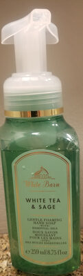 White Tea & Sage Gentle Foaming Hand Soap with Essential Oils