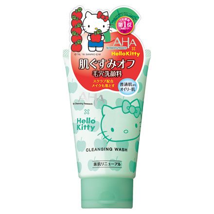 BCL Kitty AHA Pore & Scrub Care Cleansing Wash - 120g